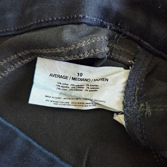 Gloria Vanderbilt Pull On Slimming Effect Stretchy Jeans Size 10 (32X28) Indigo - Picture 8 of 9